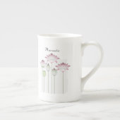 ナマステシンプルモダンロータスフラワー ボーンチャイナマグカップ (右)