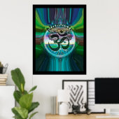 ナマステツリー・オブ・ライフ ポスター (ホームオフィス)