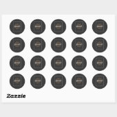 ナマステデザインTシャツ ラウンドシール (シート)