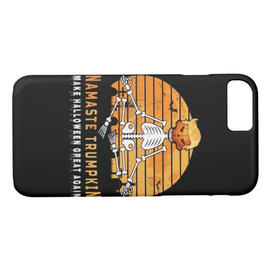 ナマステトランプキンメイクハロウィン素晴らしリニューメディタ Case-Mate iPhoneケース (裏面(横))