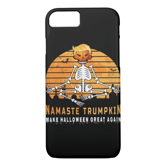 ナマステトランプキンメイクハロウィン素晴らしリニューメディタ Case-Mate iPhoneケース (裏面)