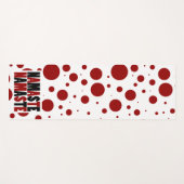 ナマステナマステタイポグラフィ ヨガマット (正面(横))