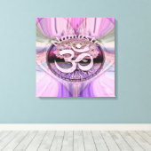 ナマステハート キャンバスプリント (インサイチュ (ウッドフロア))