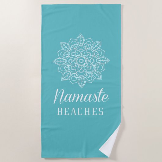 ナマステビーチ ビーチタオル (正面)