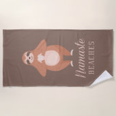 ナマステビーチ ビーチタオル (正面)