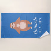 ナマステビーチ ビーチタオル (正面)