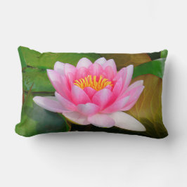 「ナマステピンクの水百合」（写真付） ランバークッション