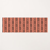 ナマステピーチヨガマット ヨガマット (正面(横))