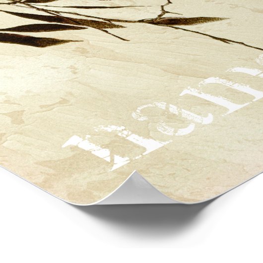 ナマステポスター自然アート禅引用文 ポスター (角)