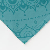 ナマステマンダラおもしろい引用文フリースブランケット フリースブランケット (角)