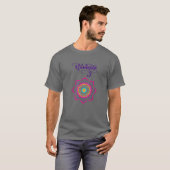 ナマステマンダラボホデザイン Tシャツ (正面フル)