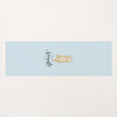 ナマステヨガポーズベア ヨガマット (裏面(横))