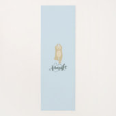 ナマステヨガポーズベア ヨガマット (裏面)