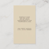 ナマステヨガポーズ 名刺 (裏面)