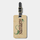 ナマステヨガ ラゲッジタグ (正面縦)
