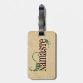 ナマステヨガ ラゲッジタグ (裏面縦)