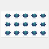 ナマステロータスフラワー ラベル (シート)