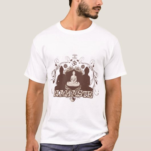 ナマステ仏 Tシャツ (正面)