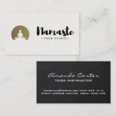 ナマステ剤 | Yoga Meditation 名刺 (正面/裏面)