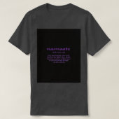 ナマステ図 Tシャツ (デザイン正面)
