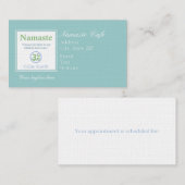 ナマステ変換 予約カード (正面/裏面)