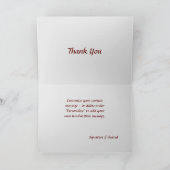 ナマステ引用文サンキュユー禅仏僧 カード (内部)