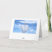 ナマステ引用文サンキューアセンションエンジェルウィングス カード (裏面)