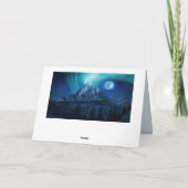 ナマステ引用文サンキューオーロラフルムーンマウンテン カード (裏面)