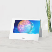 ナマステ引用文サンキューコズミックユニバースプラネット カード (裏面)