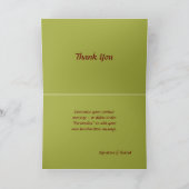 ナマステ引用文サンキューゴシックロマンティックハート カード (内部)