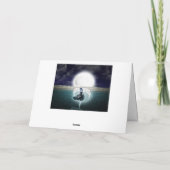 ナマステ引用文サンキューシュルアルエンジェルフルムーン カード (裏面)