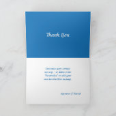 ナマステ引用文サンキューディンティホワイトフラワー カード (内部)