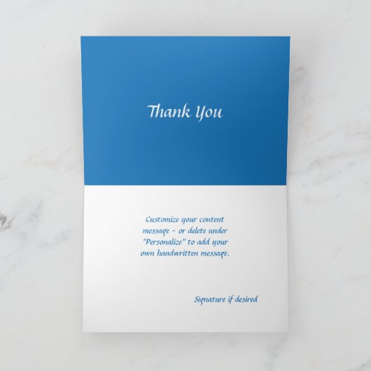 ナマステ引用文サンキューディンティホワイトフラワー カード (内部)