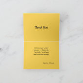 ナマステ引用文サンキューフローラバラブーケ カード (内部)