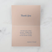 ナマステ引用文サンキューマンダラエレガント金ゴールドブルー カード (内部)