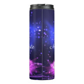 ナマステ引用文パープルクリスタルロータス&スター タンブラー (裏面)