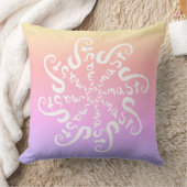 ナマステ曼荼羅 クッション (ブランケット)