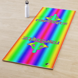 ナマステ虹の意図 ヨガマット