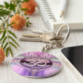 ナマステ虹 キーホルダー (側面)