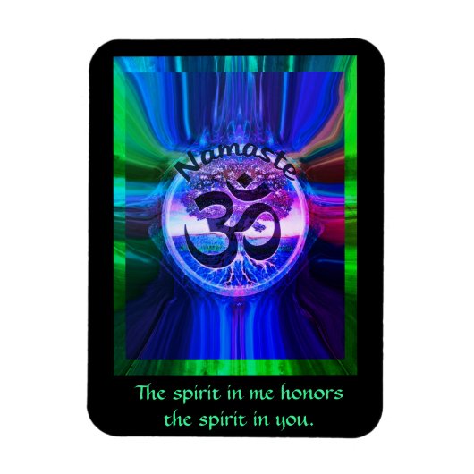 ナマステ記号 マグネット (縦)