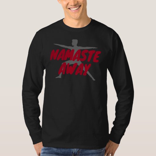 ナマステ遠くに Tシャツ (正面)