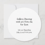 ナマステ – お辞儀 招待状 (裏面)