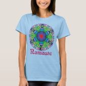 ナマステ カラフル カレイドスコープ Tシャツ (正面)