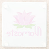 ナマステ ガラスコースター (裏面)