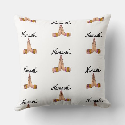 ナマステ クッション (裏面)