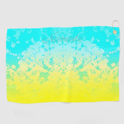 ナマステ ゴルフタオル (横)