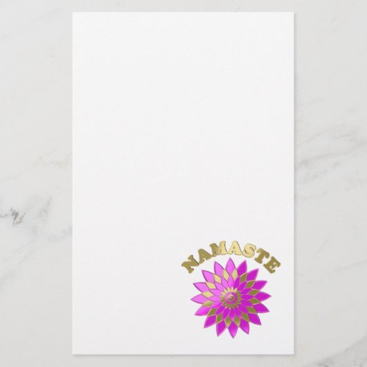 ナマステ チラシ (正面)