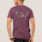 ナマステ: トライブレンドＴシャツ (裏面)