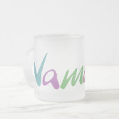 ナマステ フロストグラスマグカップ (正面左)