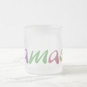 ナマステ フロストグラスマグカップ (中央)